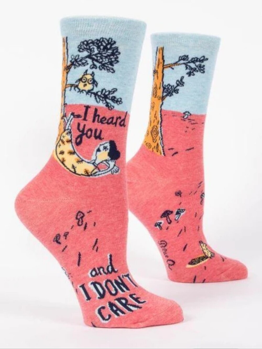 Blue Q Graphic Socks